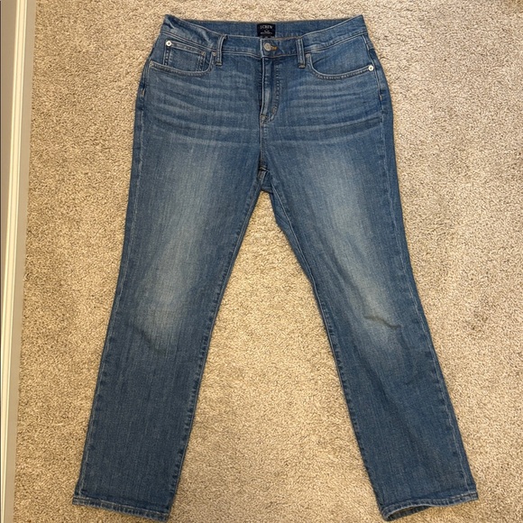J. Crew Slim Boyfriend Jeans - Classic Blue - Picture 2 of 3